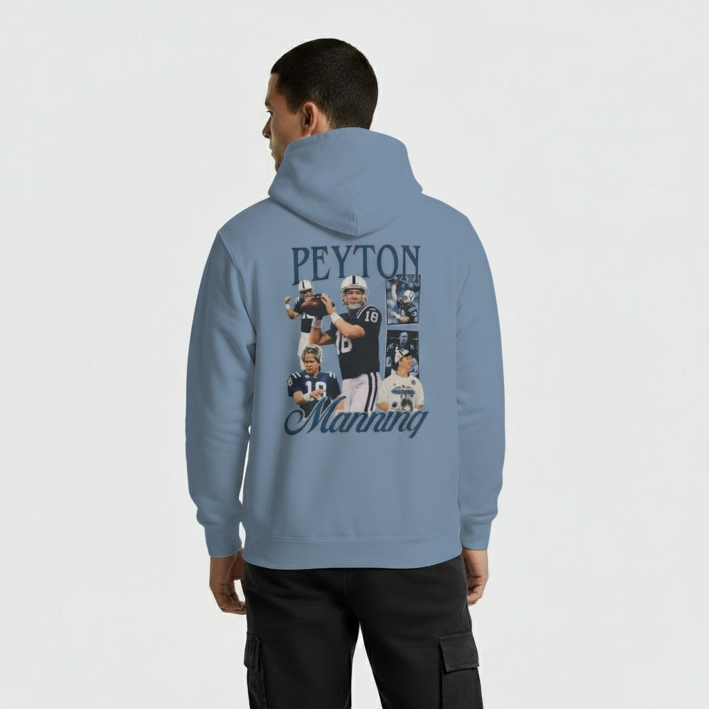 The Sheriff's Throwback: Peyton Manning Graphic Hoodie